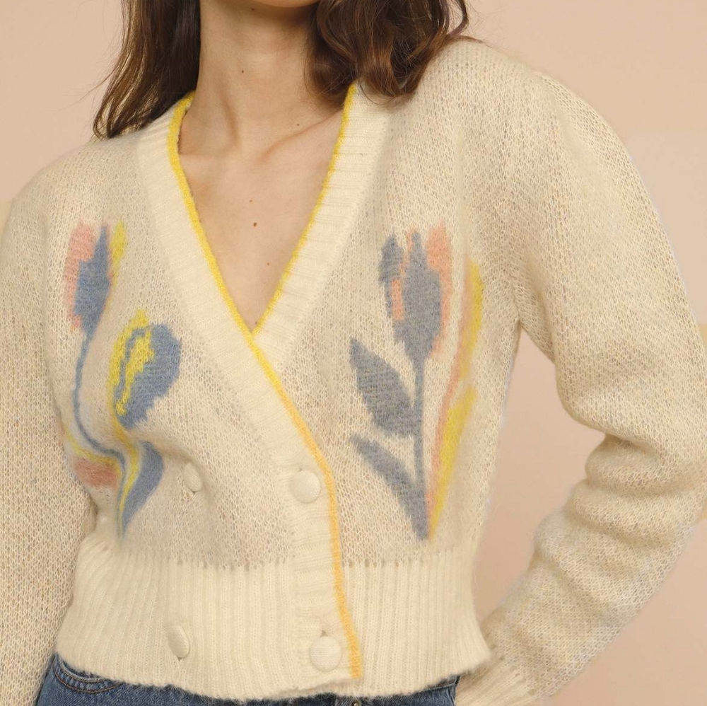Rouje Leandro Cardigan Sz 34 NWT - Picture 2 of 6
